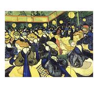 Artery8 Vincent Van Gogh The Dance Hall In Arles XL Giant Panel Poster (8 Sections) Danse Affiche