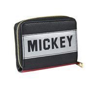 Artesania Cerda Cartera Tarjetero Mickey, Portefeuille Femme, Noir (Noir 30), 3x90x12 cm (W x H x L)