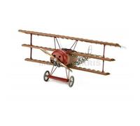 Artesanía Latina - Maquette d'avion en Bois et Métal - Chasseur Allemand Fokker Dr. I Red Baron - Modèle 20350, Échelle 1:16 - Modèle à Assembler - Niveau Avancé