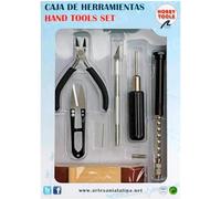 Artesanía Latina - Jeu d'Outils de Base pour Le Modélisme Nº1 - Modèle 27000N - Kit d'Outils pour Le Montage de Modèles Réduits