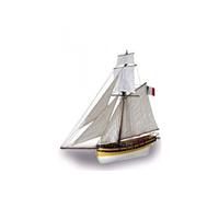 Artesanía Latina - Maquette de Bateau en Bois - Cotre Corsaire Français, Le Renard - Modèle 22401, Échelle 1:50 - Modèles à Assembler - Niveau Initié