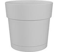 artevasi© CAPRI Pot de fleurs blanc avec réserve d'eau 30 cm