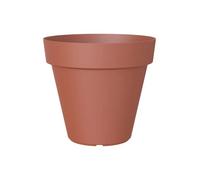 Artevasi Capri Pot, Rond Pot en Plastique, 30cm, Couleur: Terre Cuite