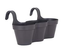 Artevasi Capri Balcony Triple Pot Anthracite 4 pièce(s)