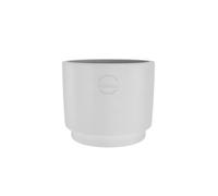Artevasi Echo Pot, Flower Pot, Home Decoration, 16,5cm Diameter, White