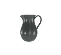 Artevasi Harmonia, Pichet Simple et Classique, Pichet en céramique Fait à la Main, Décoration intérieure, Vase à Fleurs décoratif, Anthracite, 30cm de Haut