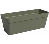 ARTEVASI Jardiniere CAPRI - Plastique - Rectangulaire - Vert sec - 12,5L - 49,9 x 20 x 18 cm