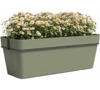 ARTEVASI Jardiniere CAPRI RE KIT - 50 ma - Vert cendré L50,2 x P28,5 x H20 cm
