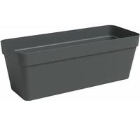 ARTEVASI Jardiniere - Plastique - Anthracite - Rectangulaire - L49,9 x P20 x H18,1cm