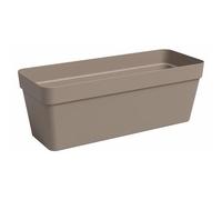 ARTEVASI Jardinière - Plastique - Taupe - Rectangulaire - L49,9 x P20 x H18,1cm
