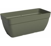 ARTEVASI Jardiniere - Plastique - Vert sec - Rectangulaire - L57,9 x P37 x H33,5cm
