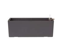 Artevasi Jardinière Rimini – 51 x 20 x 20 cm – 17 L – Gris anthracite – Réserve d'eau