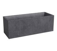 ARTEVASI Jardinière - SYDNEY - Plastique - Anthracite - 100 cm - 98 L - Dimensions: 99.5x39.5x43 cm