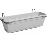ARTEVASI Jardiniere VENEZIA RE KIT - 50 ma - Gris clair - L49 x P27,5 x H20 cm