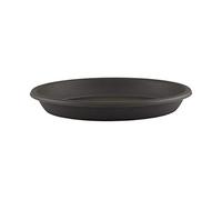 Artevasi Plastique Soucoupe Ronde pour Pot de Fleurs 22cm Couleur Anthracite