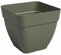 ARTEVASI Pot de fleur CAPRI CAMPANA - Carrée - Vert sec - L36,5 x P36,5 x H33,5 cm