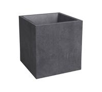 ARTEVASI Pot de fleur carré - SYDNEY - 30 cm - 21 L - Anthracite - Dimensions: 29.5x29.5x29.5 cm