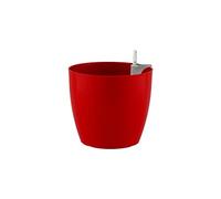 Artevasi Pot SAN Remo 30CM Auto-ARROSAGE Rouge FONCÉ, Dunkelrot