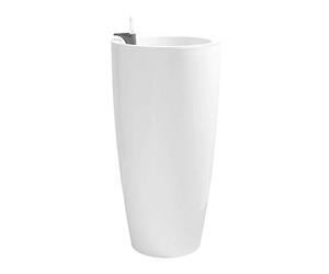 Artevasi Pot Santorini 78CM Auto-ARROSAGE Blanc
