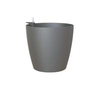 Artevasi San Remo Pot, Finition Mate, avec système d'auto-arrosage, 36cm, Anthracite