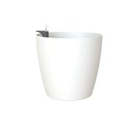 Artevasi San Remo Pot, Finition Mate, avec système d'auto-arrosage, 42cm, Blanc