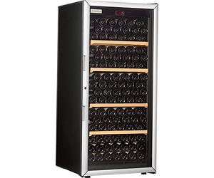 ArteVino OXMMT177NVD refroidisseur à vin Autonome Noir 177 bouteille(s) B - Cave à vin (Autonome, Noir, Noir, 4 étagères, 1 portes(s), Transparent)