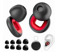 Artevive Bouchons d'oreilles Artevive Moto - 27 dB - Haute fidélité - Antibruit - Réduction du bruit du vent et des anneaux d'oreille - Bouchons d'oreilles réutilisables en silicone pour concerts