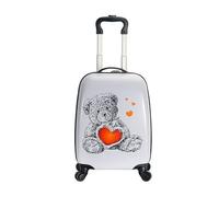 ARTEXPRO Valise enfant SNOWBALL Ourson - blanc