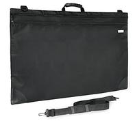 ARTEZA Porte-Documents d'art, 61 x 91.4 cm, Noir, Grande Pochette de Rangement Souple pour l'organisation des œuvres d'art