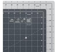 Arteza Tapis De Decoupe Haut De Gamme Auto-Cicatrisant Double Face Pour Cutter Rotatif Taille En Pouces 24 X 36” (61 Cm - 91,4 Cm) Graduation Système Impériale, Épaisseur 3 Mm