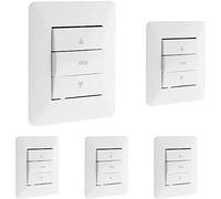 Artezo Commande volet roulant Blanc, Paquet de 5