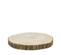 ARTF-Rondin en bois de paulownia - diamètre 25 x H 3 cm