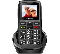 artfone C1+ Téléphone Portable Senior Débloqué avec Grandes Touches | Bouton SOS | Radio FM | Haut-Parleur de Boîte | Batterie