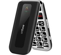 artfone F20 Noir - GSM Téléphone Portable Senior Clapet Débloqué丨Téléphone Portable Senior à Clapet丨Grandes Touches丨Bouton SOS丨écran de 2.4" 丨Batterie 1300 mAh丨Radio FM丨Appel Rapide丨double Carte SIM