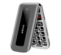 artfone F30 Téléphone portable à rabat 4G pour personnes âgées - Sans contrat - Téléphone portable à grosses touches - Écran couleur 2,4" - Bouton d'appel d'urgence SOS, station de charge - Téléphone