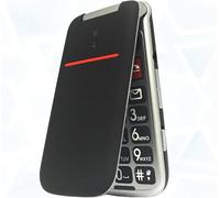 Artfone Téléphone Portable Senior Débloqué Clapet avec Grandes Touches CF241A Bouton SOS Écran de 2,4 Pouces, Caméra, Radio FM, Haut-Parleur de Boîte, Torche, Batterie 1000mAh, Facile à Utiliser Noir