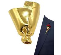 Artful Flower Vase Brooch, Flower Bouquet Brooch, Wearable Flowers Bouquet Clip, Handmade-Inspired Lapel Pin for Holding Fresh or Dried Flowers