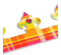 ArtFun 40 Couronnes Acidulée - Pliées 18,5 cm - Lot de Couronnes pour Galettes des Rois