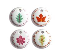 ArtFun 40 FEVES Herbier Tendre Pousse - FEVE BIJOU - Lot de fèves en porcelaine alimentaire pour les rois de l Epiphanie