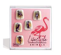ARTFUN Coffret de FEVES Galette des Rois Porcelaine Lifestyle Animals pour Une Epiphanie Premium