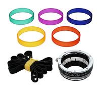 ArtFX ColorFlare Adapter for Canon EOS (EF/EF-S) D/SLR Lens on Micro Four Thirds (MFT, M4/3) Mount Mirrorless Camera Body - Light Leak/Flare Inducing Adapter from Fotodiox Pro