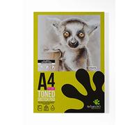 Artgecko Carnet de croquis Pro Toned gris A4 portrait - 30 feuilles 200 g/m²
