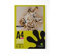 Artgecko Carnet de croquis Pro Toned Tan A4 portrait - 30 feuilles 200 g/m²