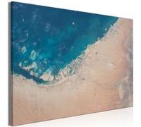 Artgeist - Tableau - Dubai from the Satellite (1 Part) Wide 120 x 80 cm NC