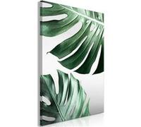 Artgeist - Tableau - Monstera Leaves (1 Part) Vertical 90 x 60 cm NC G