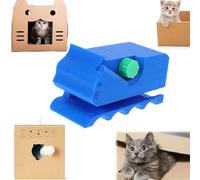 ARTGUTS Coupe-carton pour griffoir pour chat - Coupe-carton imprimé 3D - Pour lits et bandes de carton faits à la main - Bleu foncé