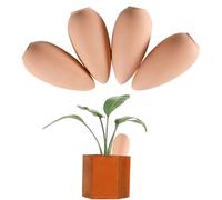 ARTGUTS Lot de 4 cônes d'argile, 155 ml, aide à l'arrosage, terre cuite, pointes auto-arrosantes, appareils d'irrigation pour plantes d'intérieur et jardinières de balcon