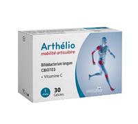 Arthélio - Complément Alimentaire Arthrose & Articulations - Multivitamines - Vitamine C Collagène, Zinc & Bifidobacterium longum - Soutient la Mobilité & Soulage les Douleurs - 30 Gélules - Fabriqué