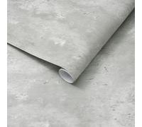Arthome Gris Béton Papier Peint Peel and Stick Contact Papier 40cmx6m Auto Adhesif Vinyle Film Décoratif pour studios, bureaux, magasins, bars, salles de sport, restaurants Plan de travail