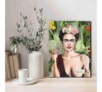 ARTHOMECANVAS Con Amigos - Frida Kahlo - 50 x 70 cm
